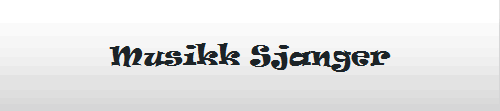 Musikk Sjanger